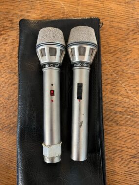 AKG D 190 ES Microphone Pair Vintage