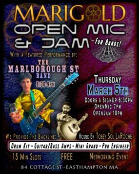Open Mic & Jam Ft. The Marlborough St Band