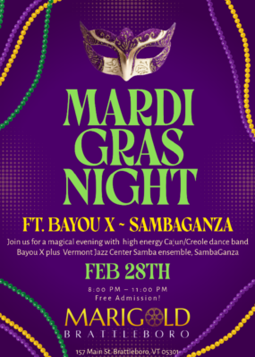 Mardis Gras Night ft. Bayou X // SambaGanza
