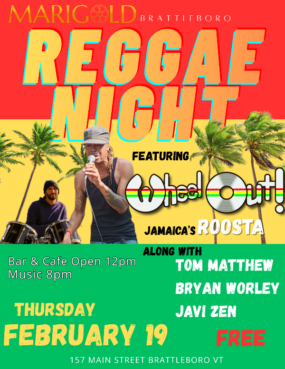 Reggae Night w Wheel Out!